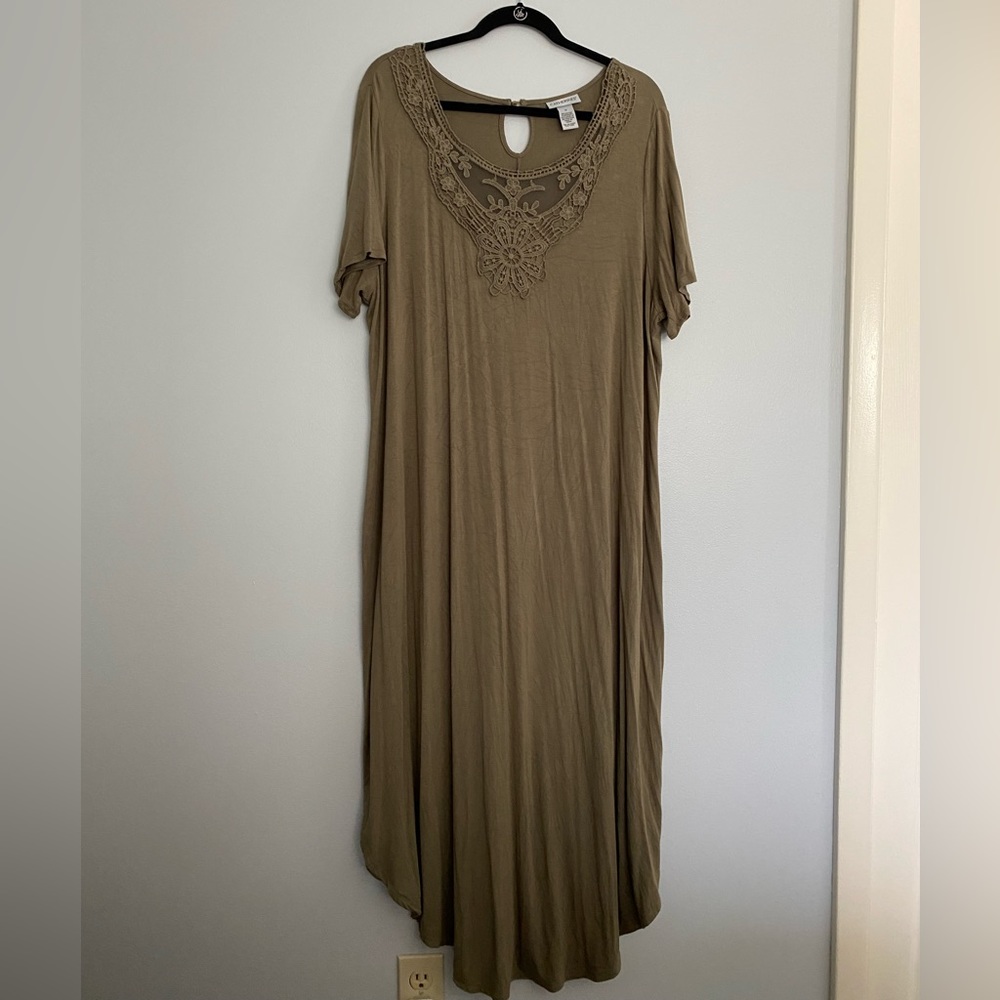 Catherines Crochet Maxi Dress